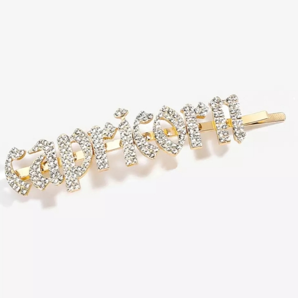 Capricorn Zodiac Hair Pin